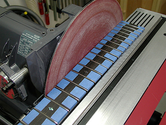 Sanding Fret Edges