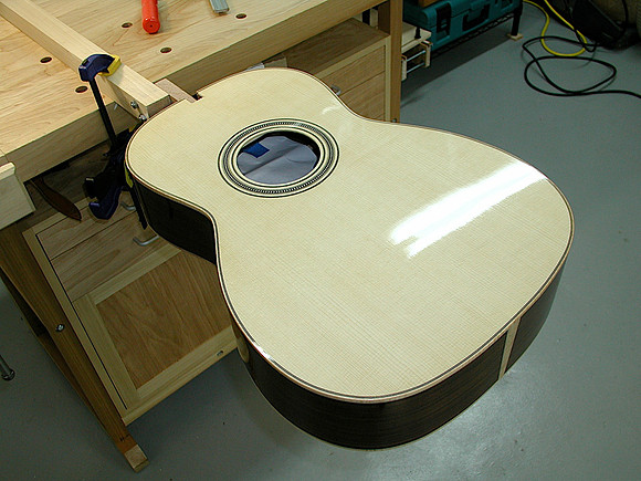 Body Finished with Tru-Oil
