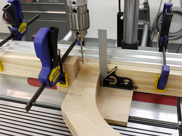 Drilling for End Blocks