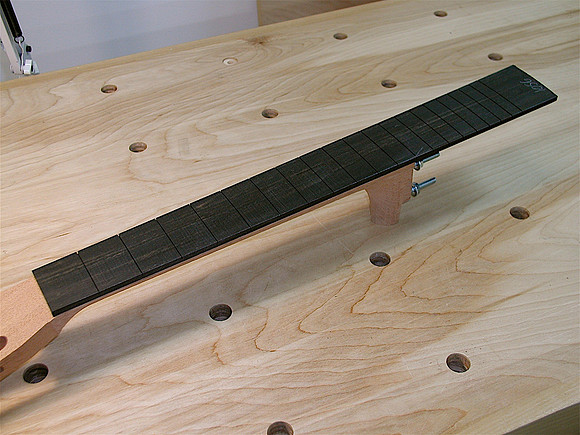Tapered Fretboard