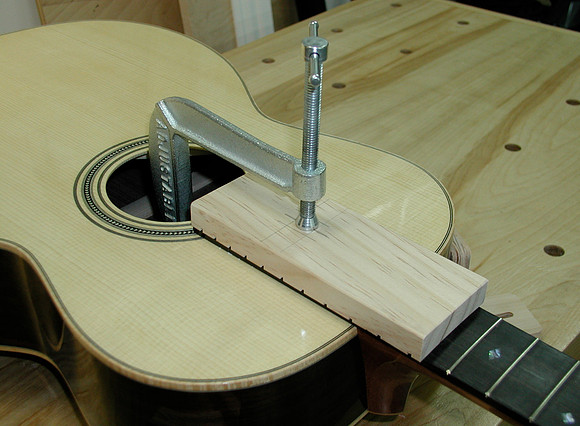 Gluing Neck to Body