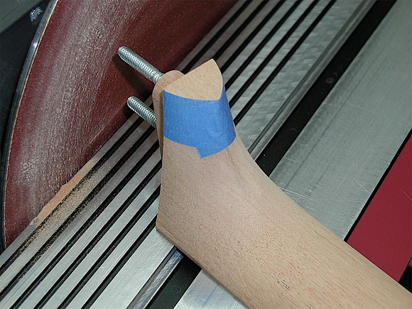 Sanding Heel Base