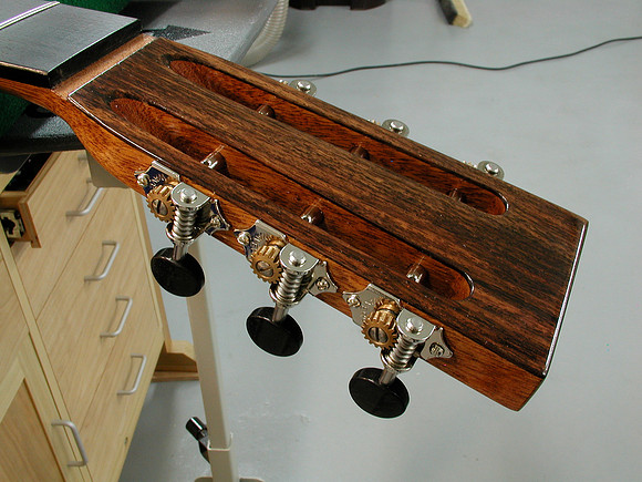 Drilling Tuner Mounting Holes
