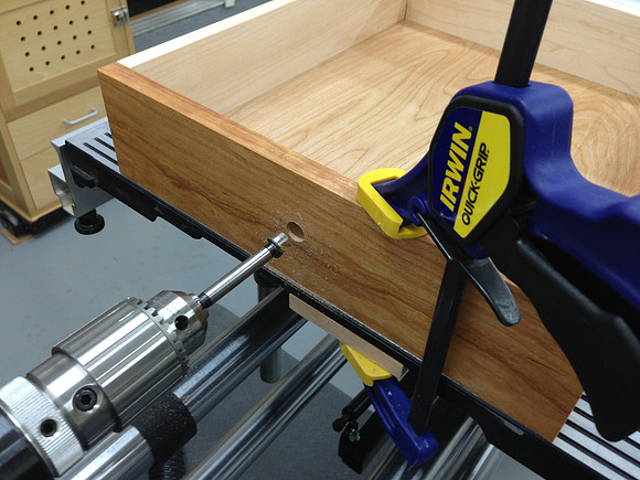 Counterbore for Knob