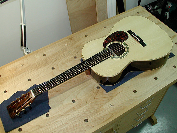 First Look at Completed StewMac OOO Guitar!
