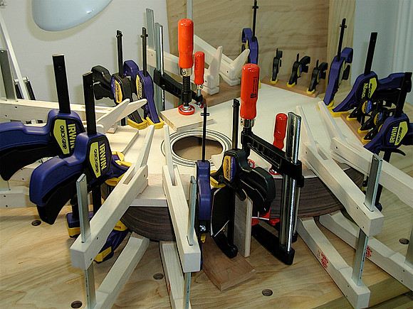 Gluing Soundboard