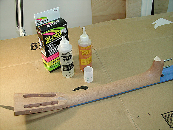 Neck Prepped for Pore Filling