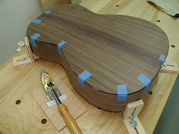 Bending Bottom Purfling