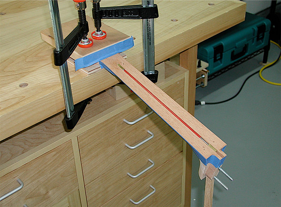Preparing for Fretboard Glue-up