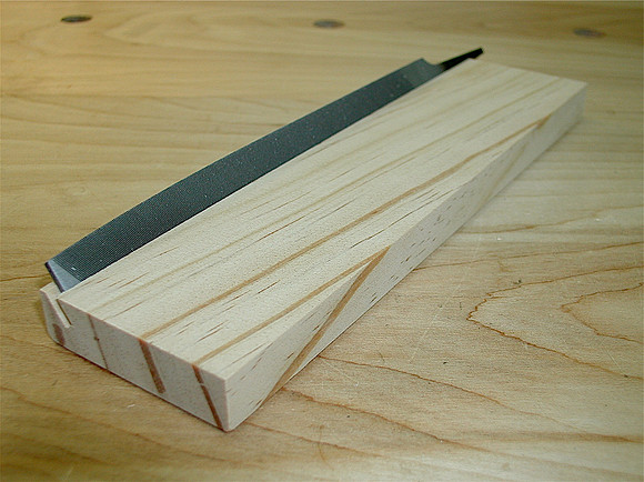 Fret Edge Beveling Tool