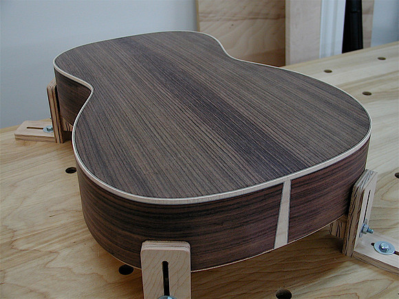 Back Binding Scraped Flush