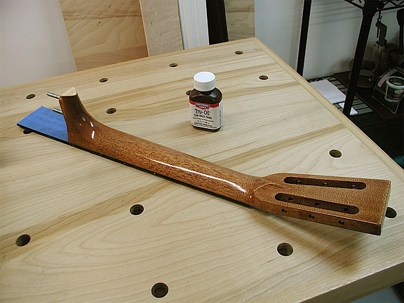 First 2 Coats of Tru-Oil