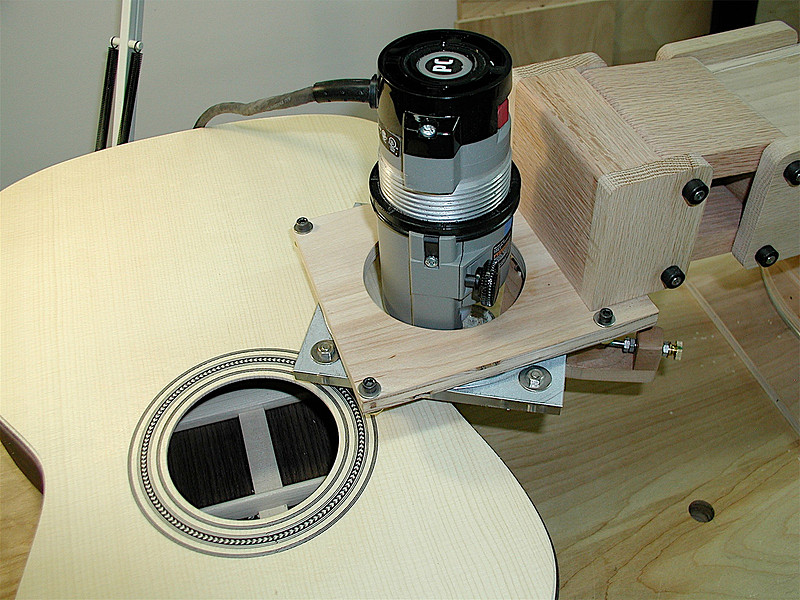Basic Binding Router Guide For Guitar Making - Luthier Tool Aluminum & Brass
